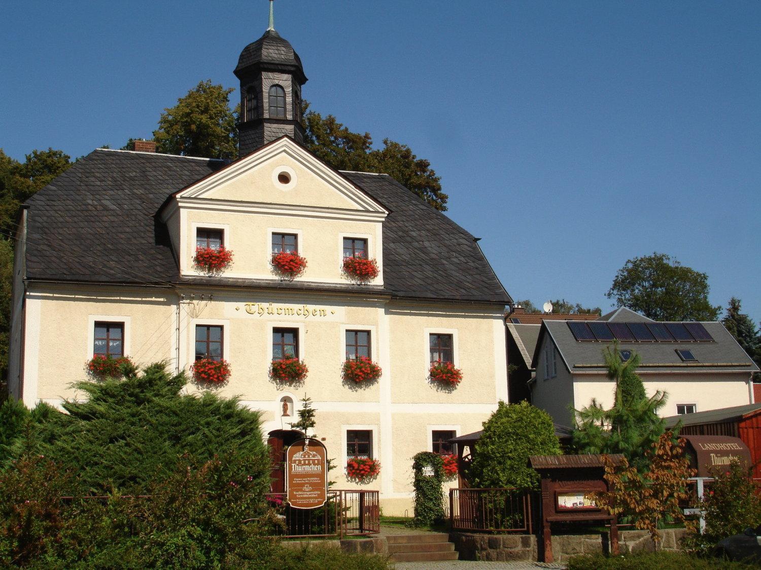 Landhotel Thuermchen Schirgiswalde-Kirschau Exterior foto
